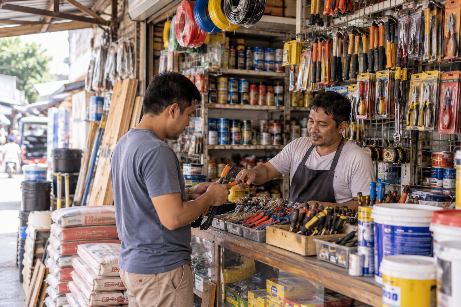 Hardware and industrial supplies